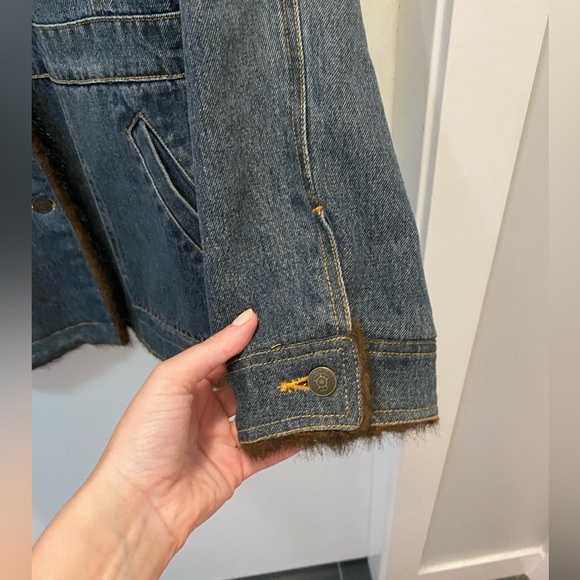 Vintage Marvin Richard’s faux fur jean jacket - Picture 7 of 8